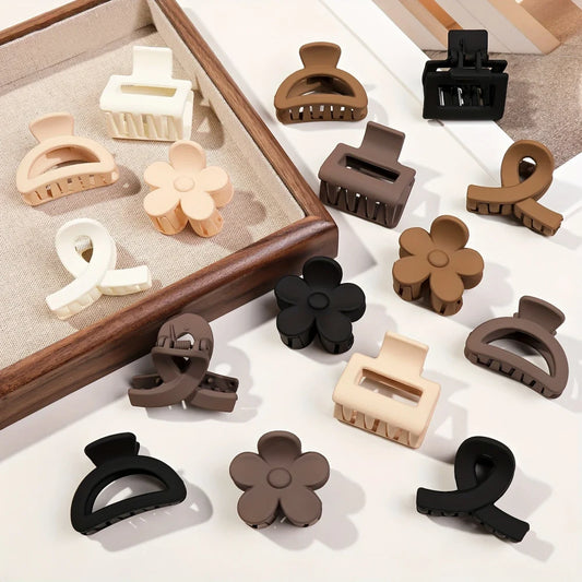 Small Flower Hair Claw Set