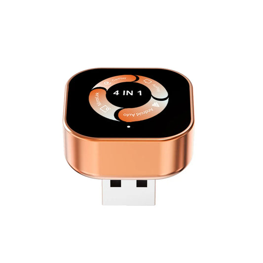 Universal Smartlink Wireless Car Adapter [VERSION 3]4-in-1 CarPlay & Android